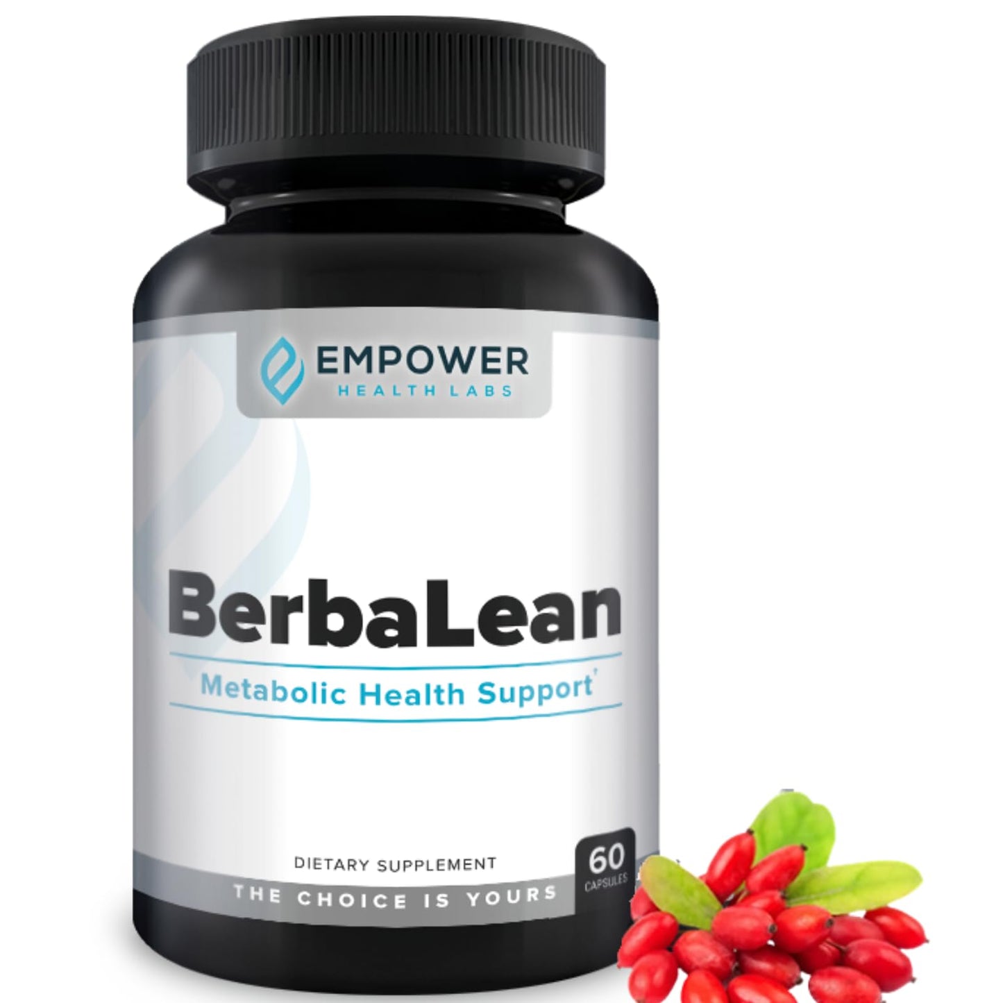 Empower Health Labs BerbaLean Berberine & Hydrochloric Acid Capsule, 1 Count