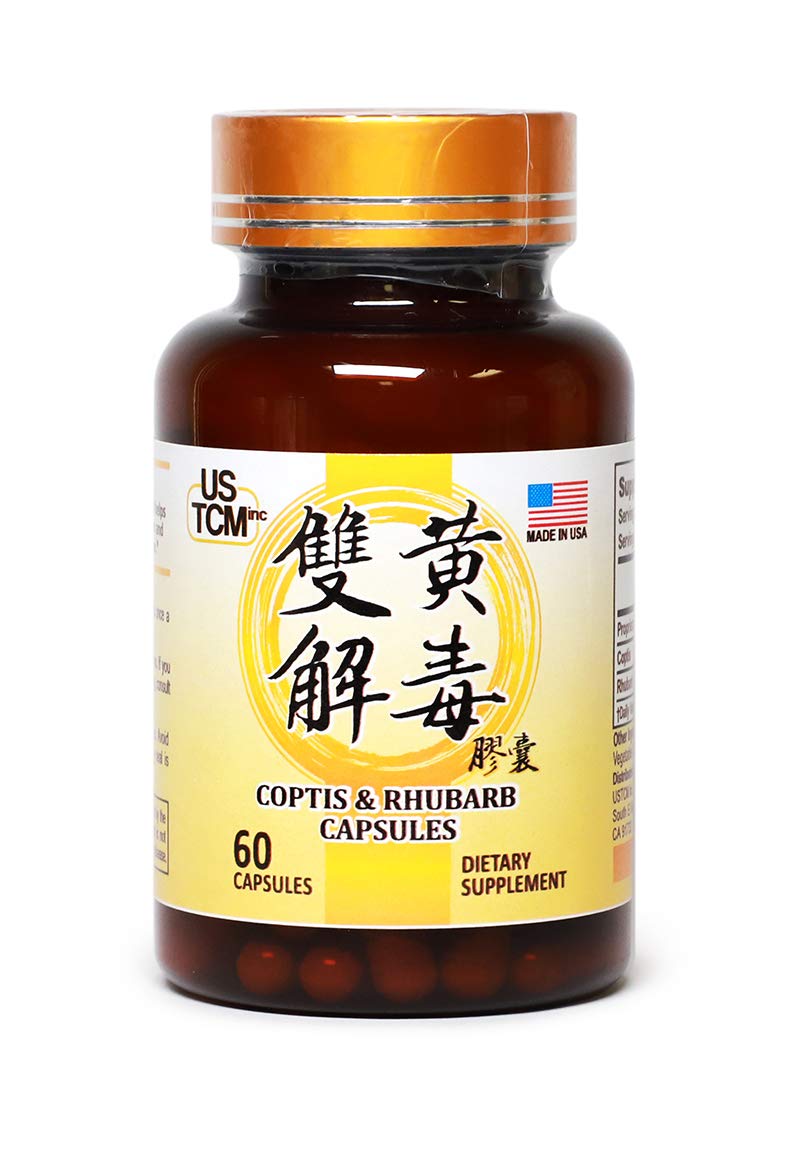 USTCM Coptis Rhubarb Capsules 1 Capsule