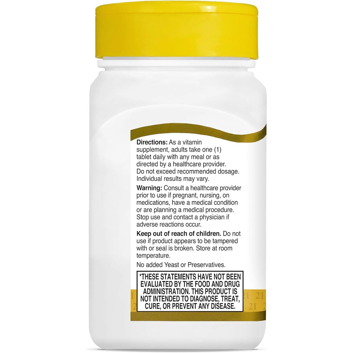 21st Century Stress B with Zinc Tablets 132 Tablets