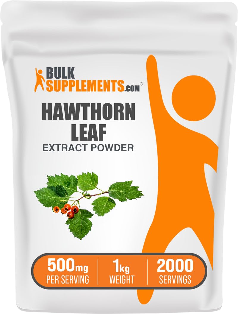 BulkSupplements Hawthorn Leaf Extract Powder 35.2 oz