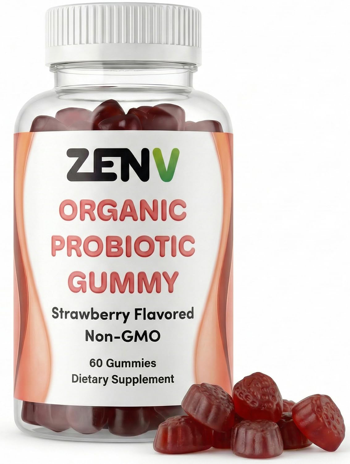 ZENV Probiotic Gummies 60 Count