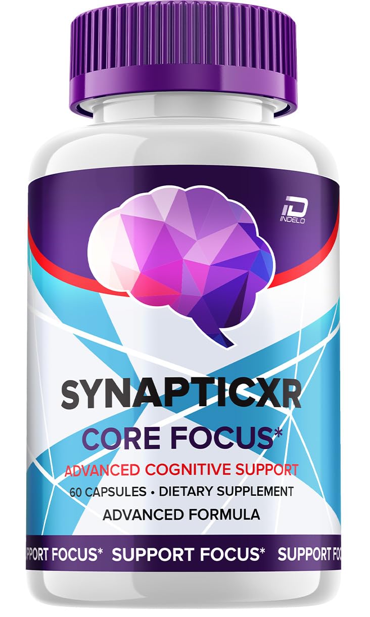 Indelo SynapticXR Brain Supplement Capsules, 60 Capsules