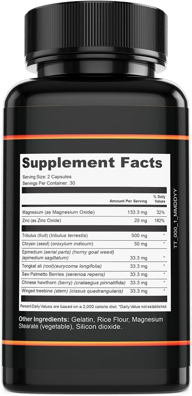 Valdivia Iron Pump Formula Dietary Supplement Capsule, 60 Count