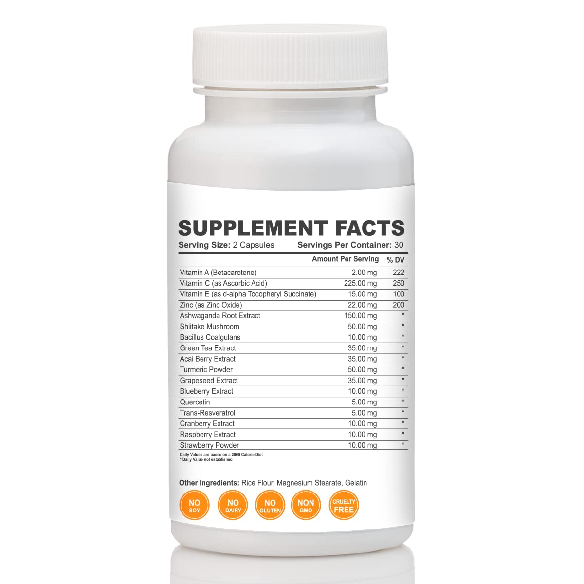 Zermat Happy Booster Immune Vitazer, 60 Capsules