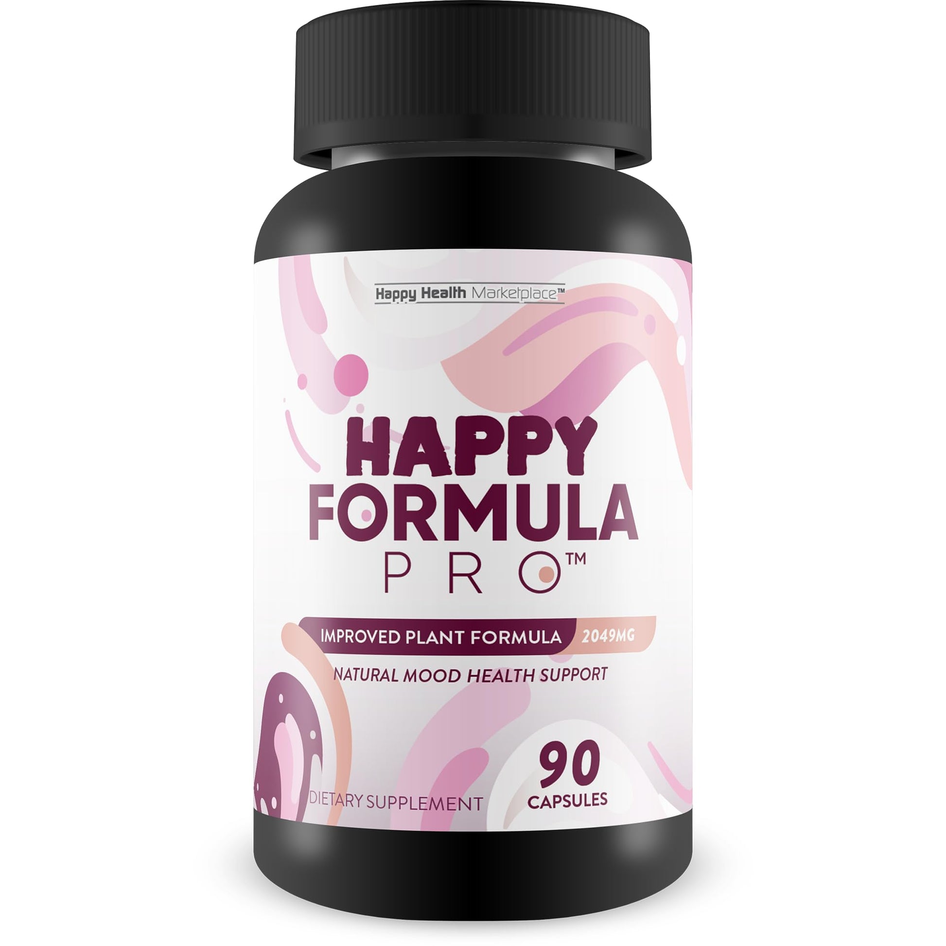 Happy Health Marketplace Happy Formula Pro Vitamin D Mood Support Supplement Capsule 90 Capsules