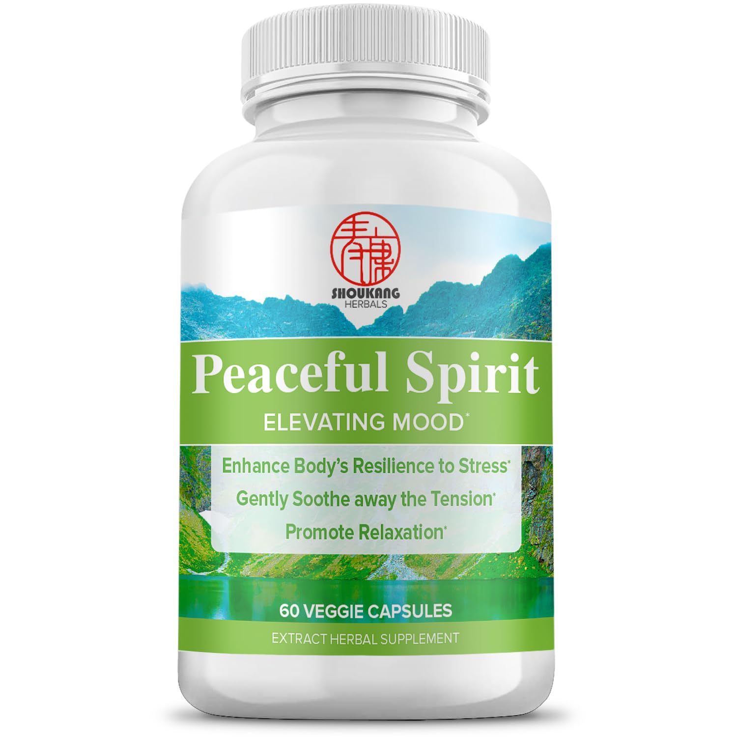 SHOUKANG Herbal Chinese Medicine Supplements 60 Capsules
