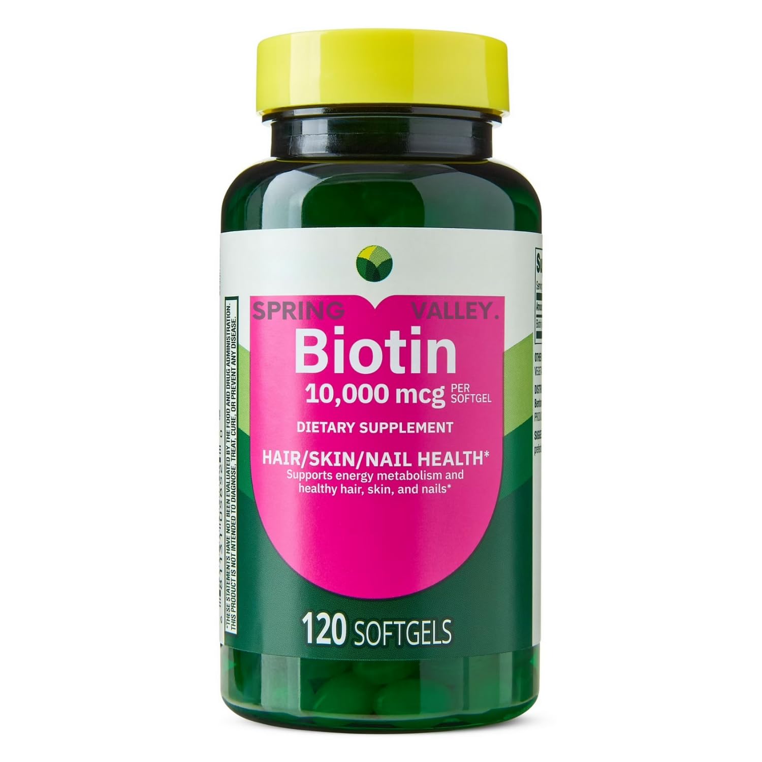 Generic Biotin Hair Skin Nails Softgels 10,000 mcg, 120 Softgels