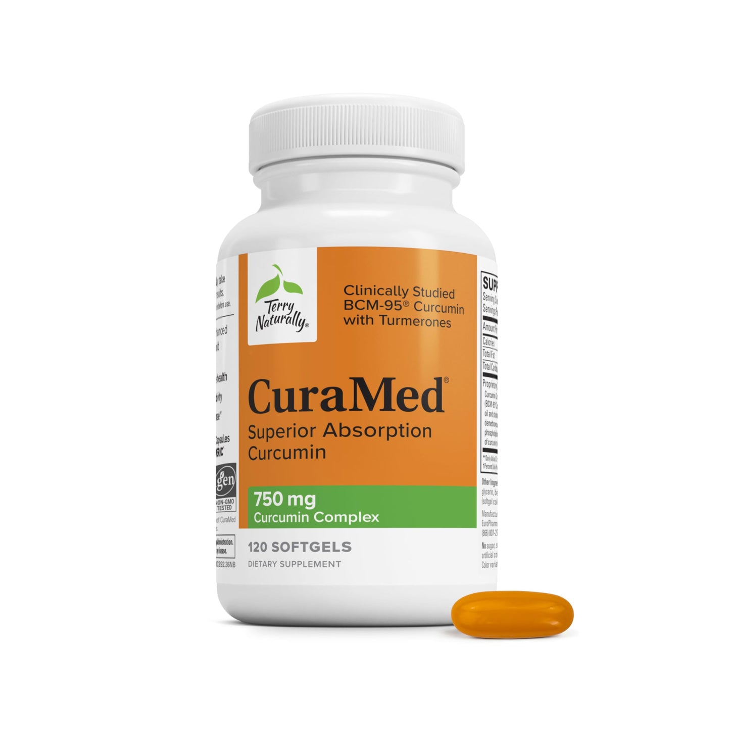 Terry Naturally CuraMed 750mg Softgels 240