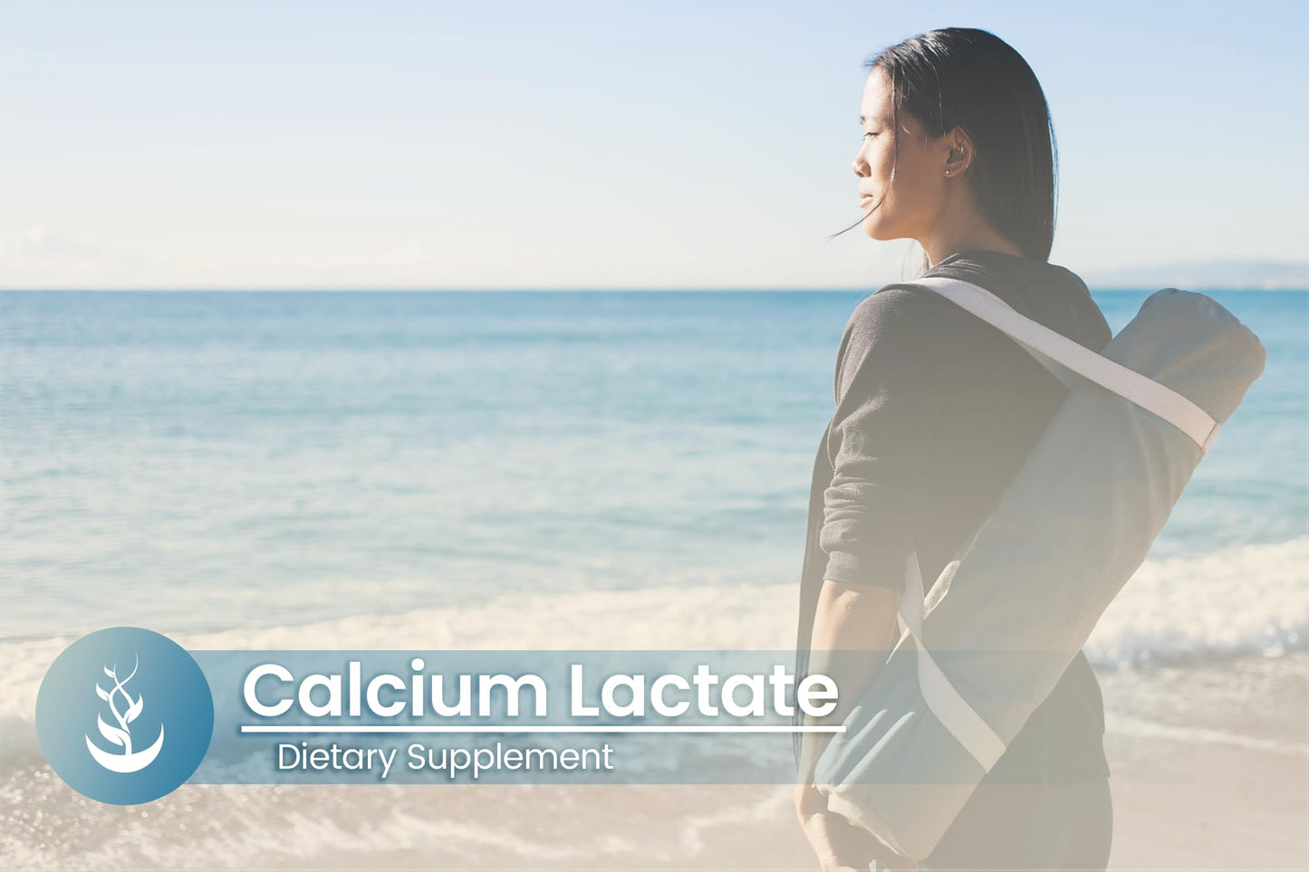Pure Organic Ingredients Calcium Lactate Capsules 200