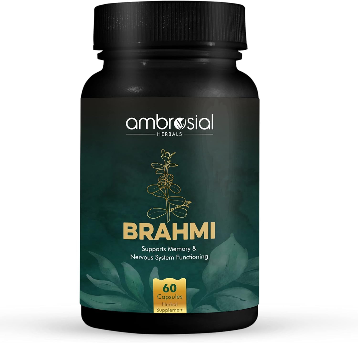 AMBROSIAL Brahmi 500 mg, 60 Capsules