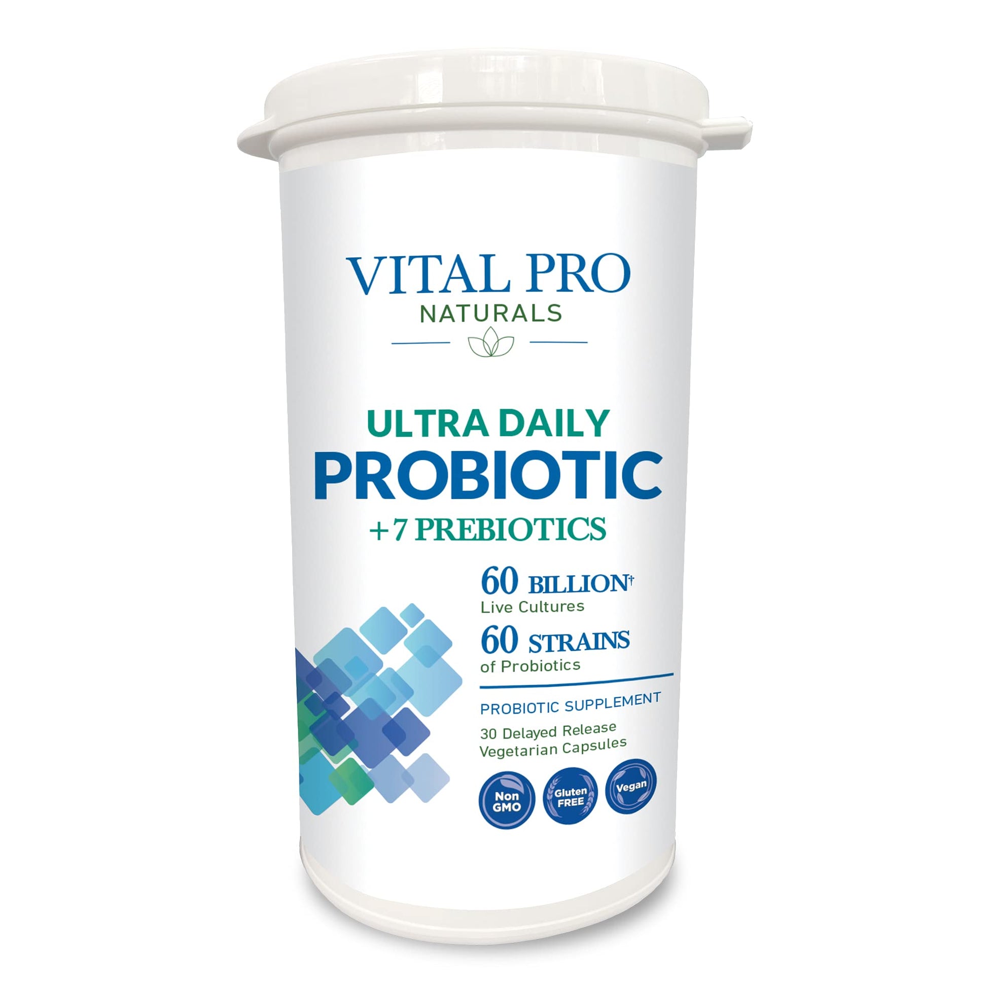 Vital Planet Vital Pro Naturals Ultra Daily Probiotic Plus Prebiotics Capsule 30