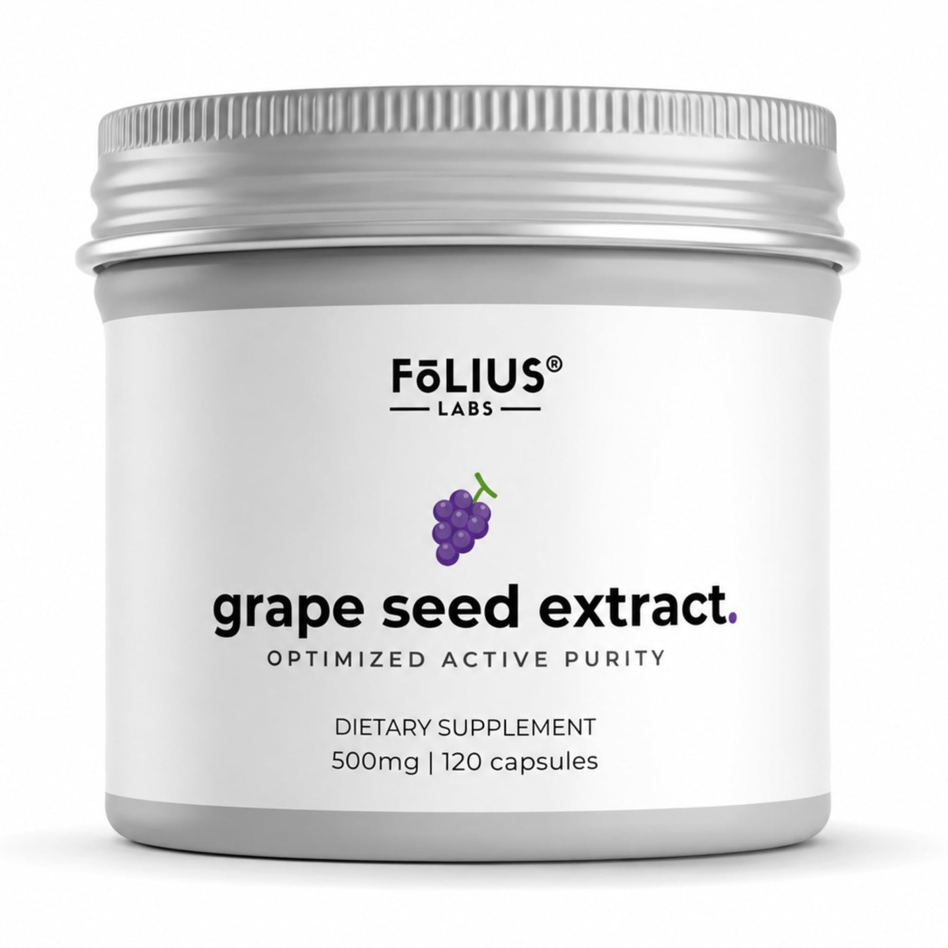 FOLIUS LABS Grape Seed Extract Capsule 120 Capsules