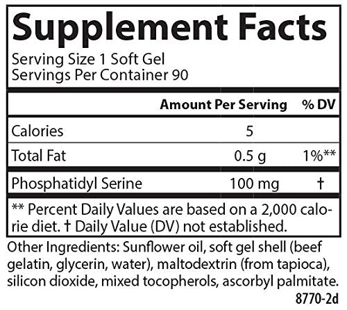 Carlson Taurine Powder Softgel, 30 Count