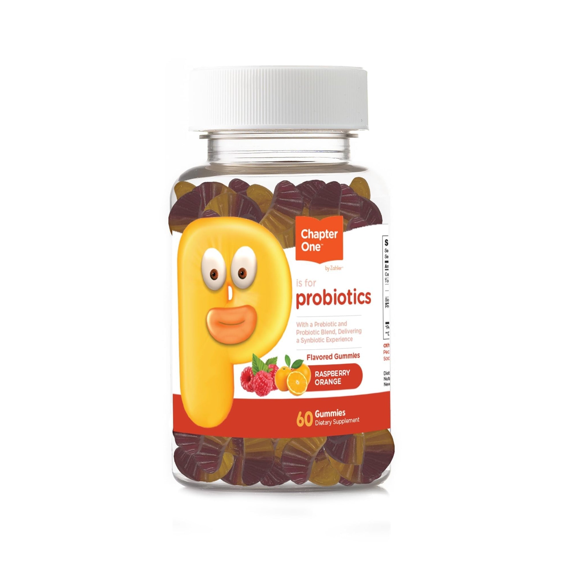 Zahler Chapter One Probiotic Gummies, 60 Count