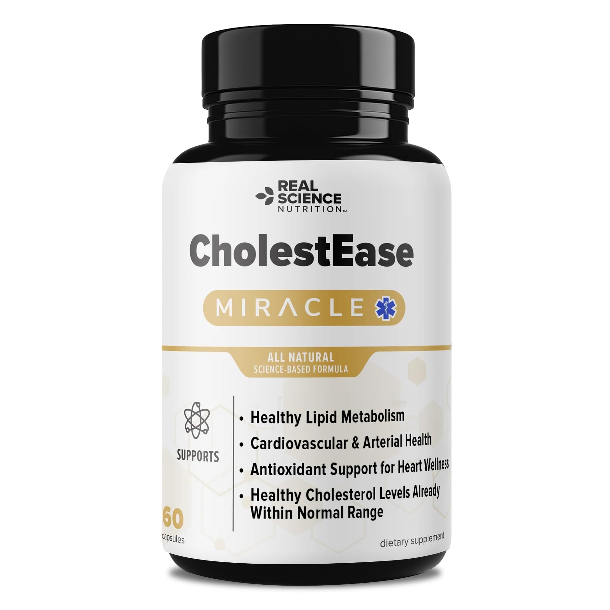 Real Science Nutrition CholestEase Capsules 60 Capsules