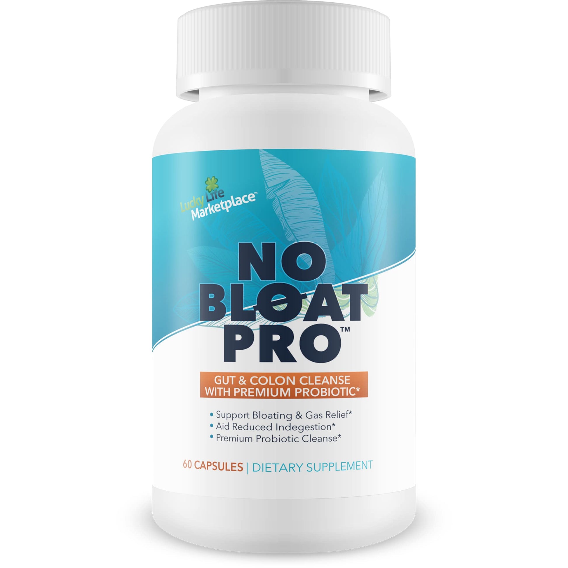 Generic No Bloat Pro - Gut & Colon Cleanse with Premium Probiotic Support Capsule 1