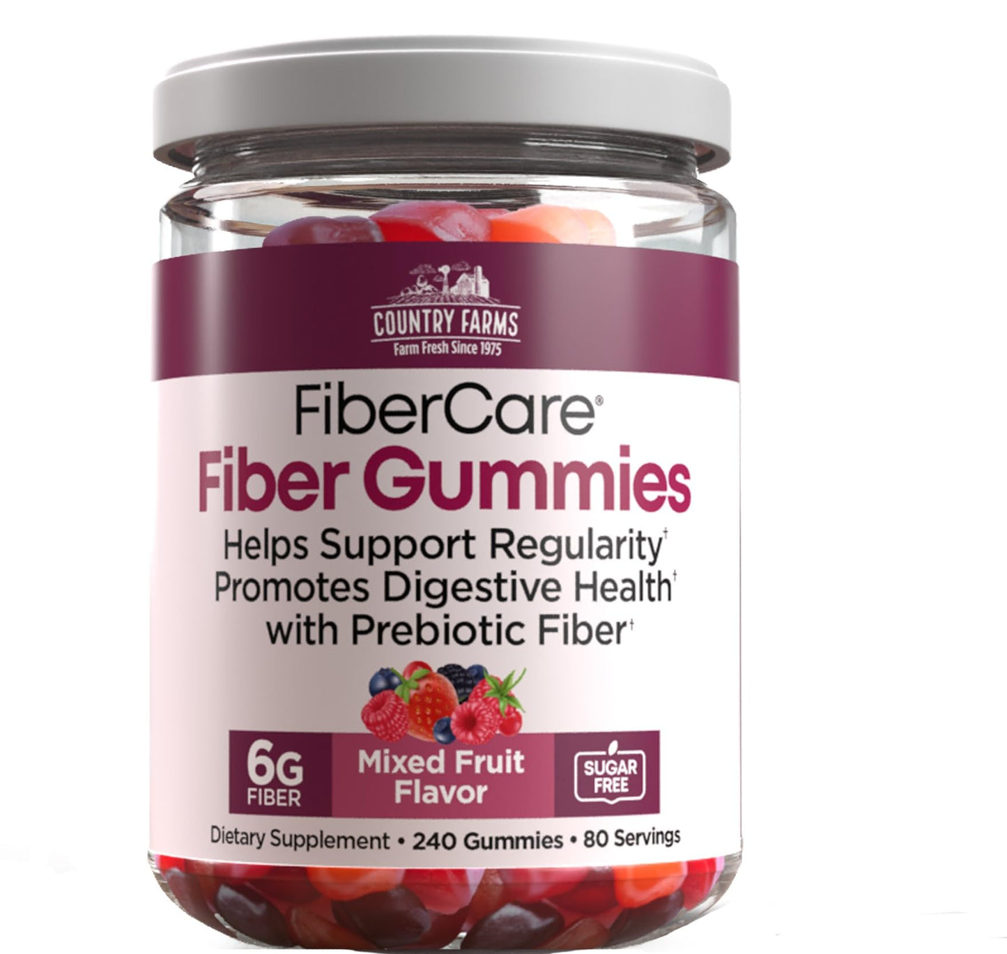 Generic Country-Farm Fiber Care Gummies, 240 Count