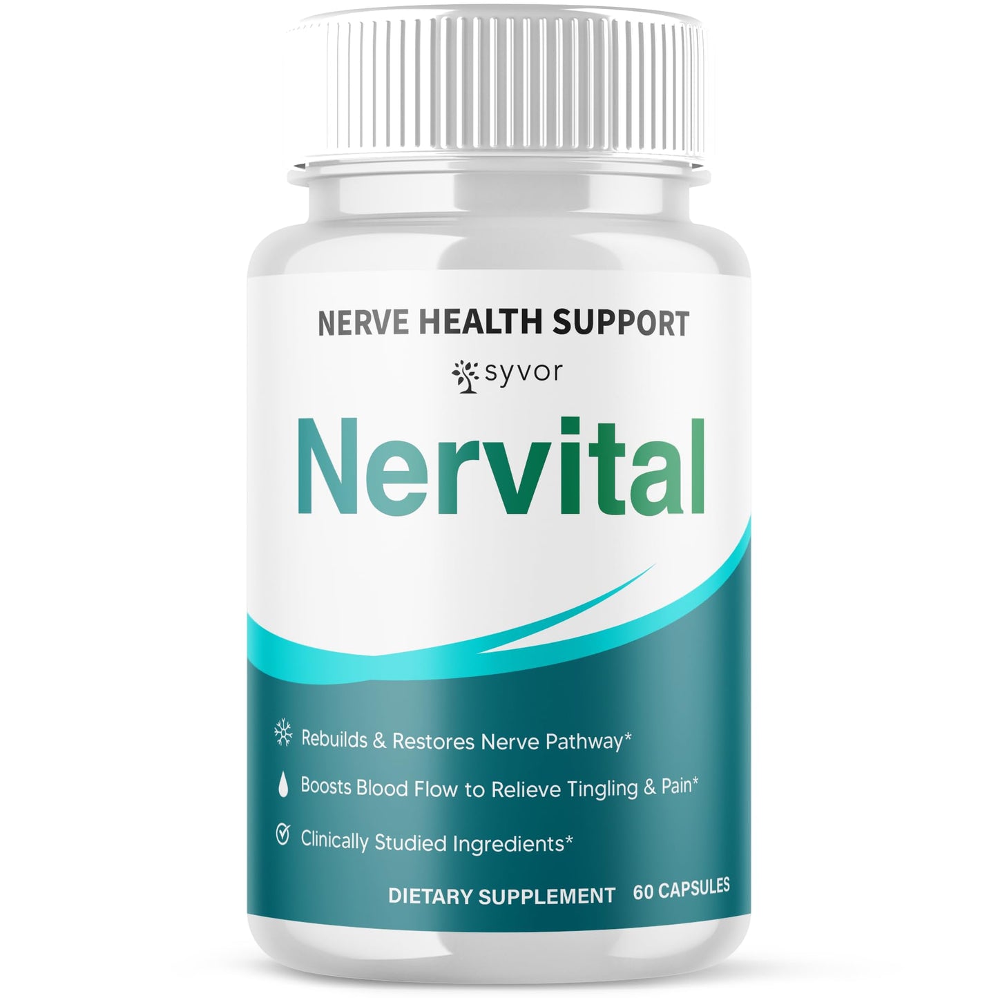 Syvor Nervital Capsules, 60 Capsules