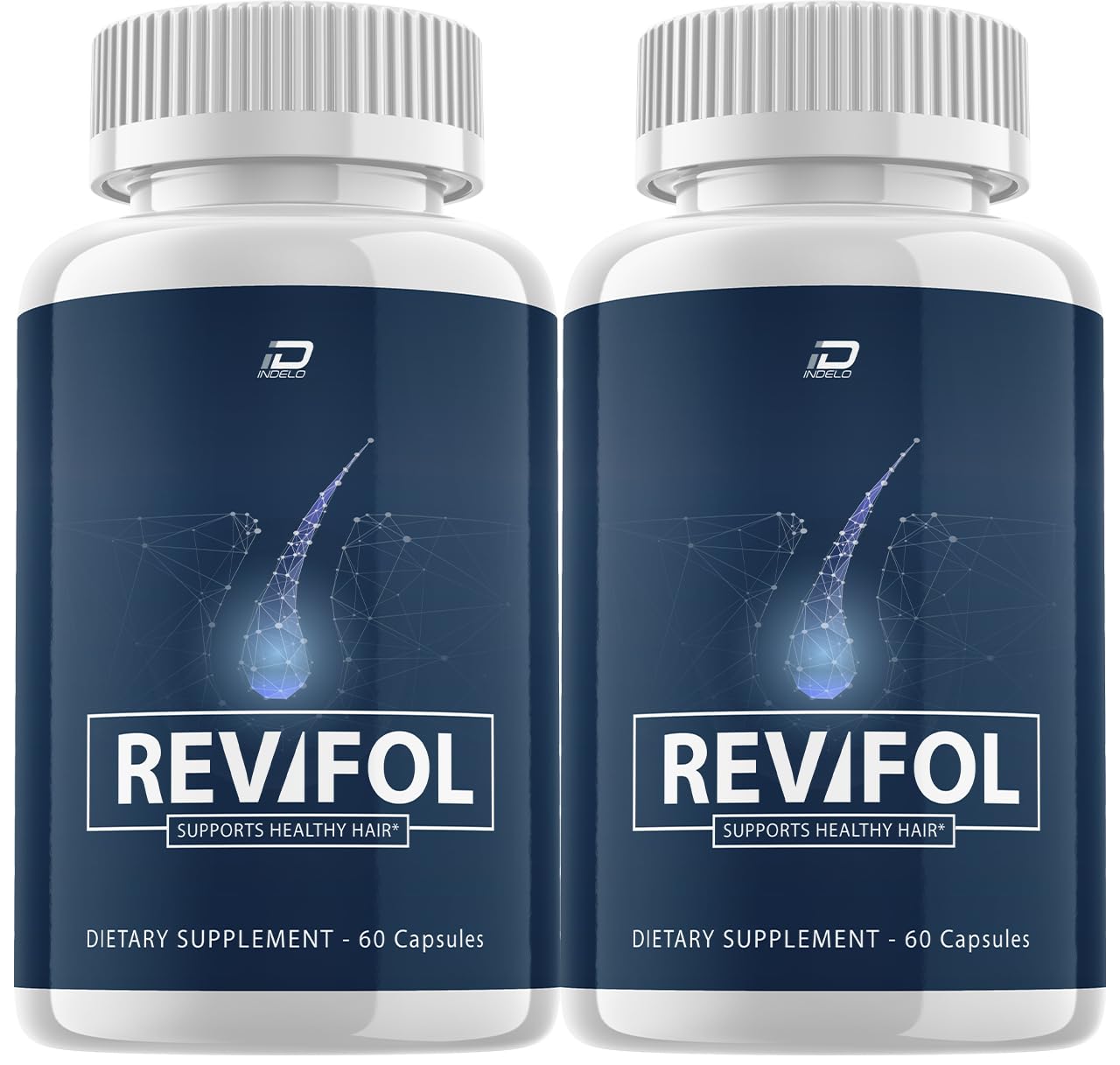 Indelo Revifol Hair Growth Support Supplement Capsule 120 Capsules