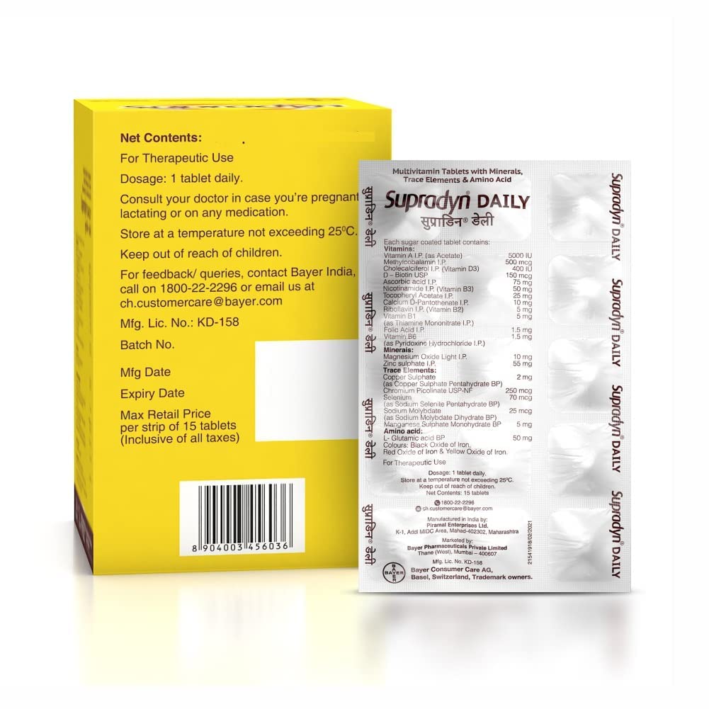 Loman SupradynS Daily Multivitamin 150 Tablets