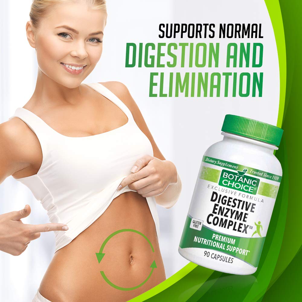 Botanic Choice Digestive Enzyme Complex Capsule 90 Count