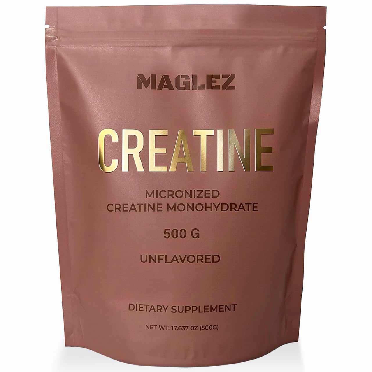 MAGLEZ Creatine Monohydrate Powder 500g (100 Servings)