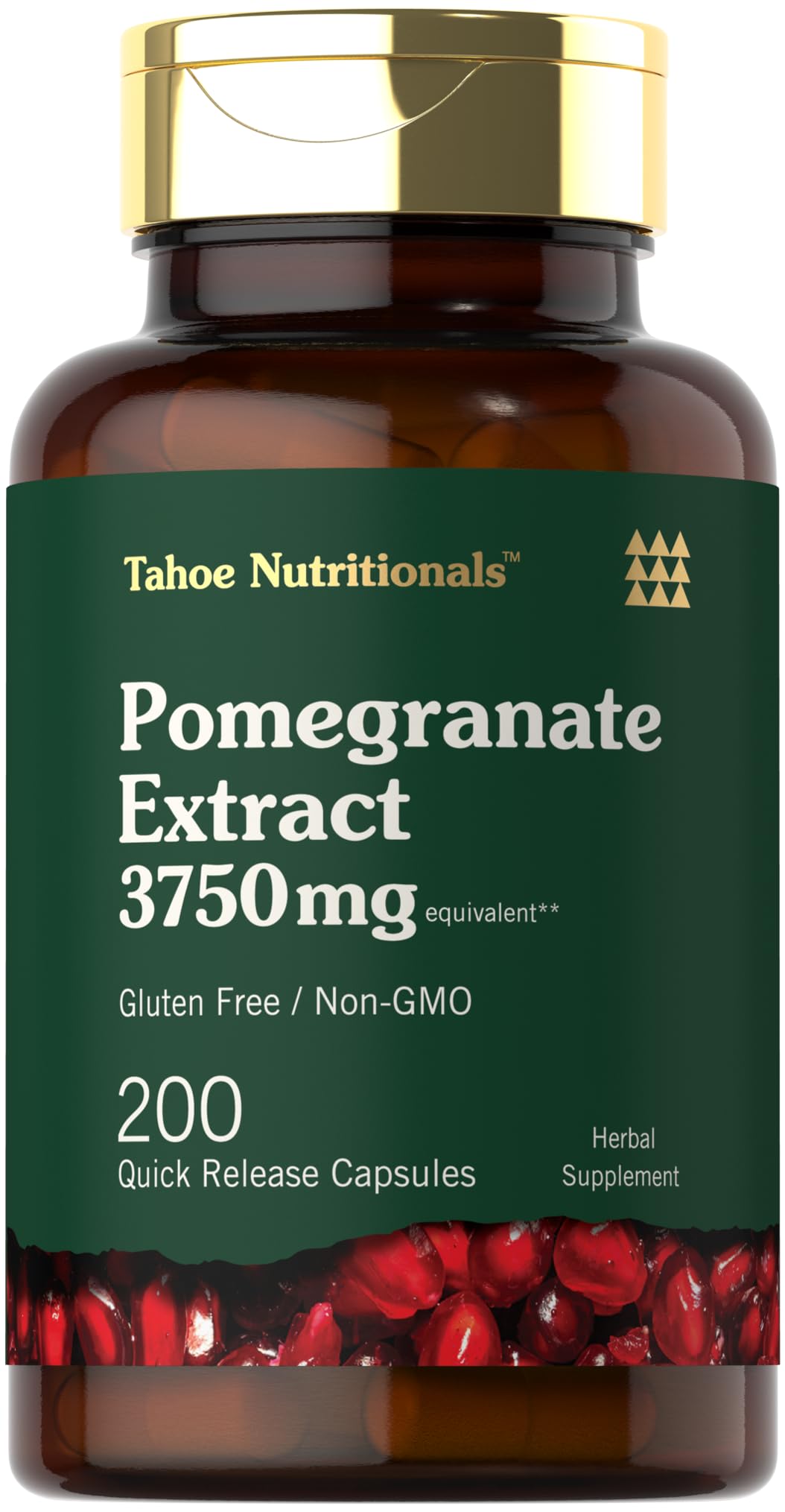 Tahoe Nutritionals Pomegranate Extract 200 Capsules