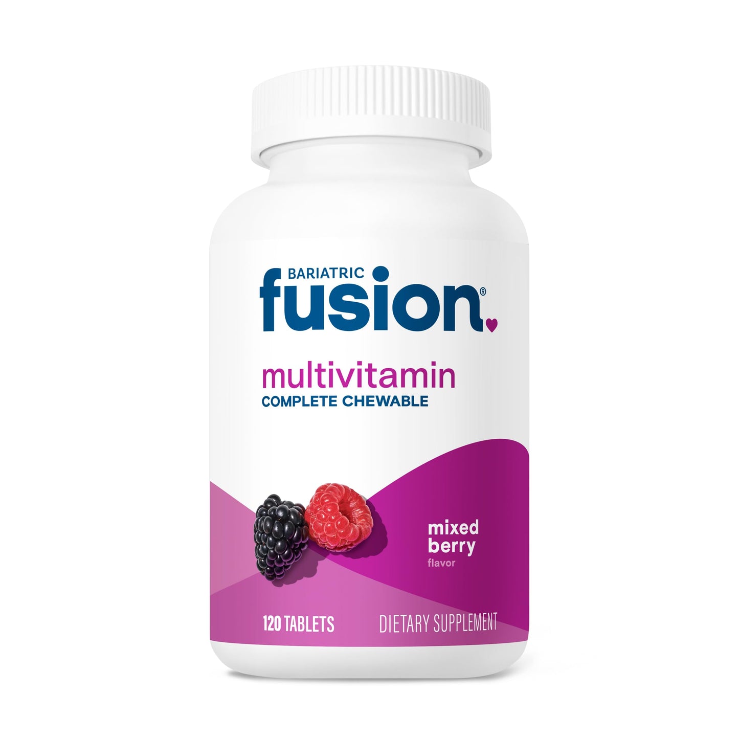 Bariatric Fusion Bariatric Multivitamin with Iron Complete Tablet, 120 Count