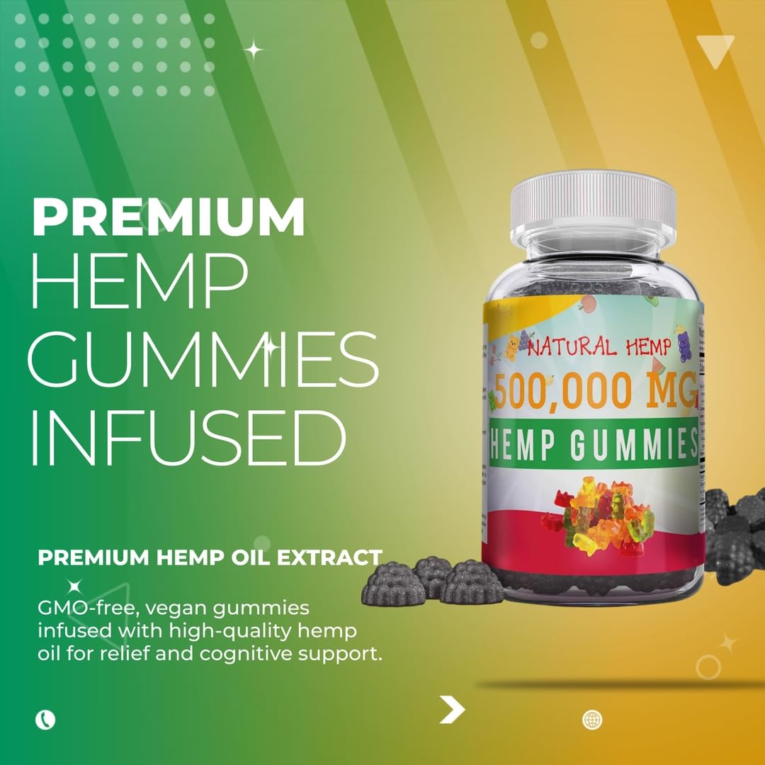 The CBD Project Organic Hemp Gummies 50 Count