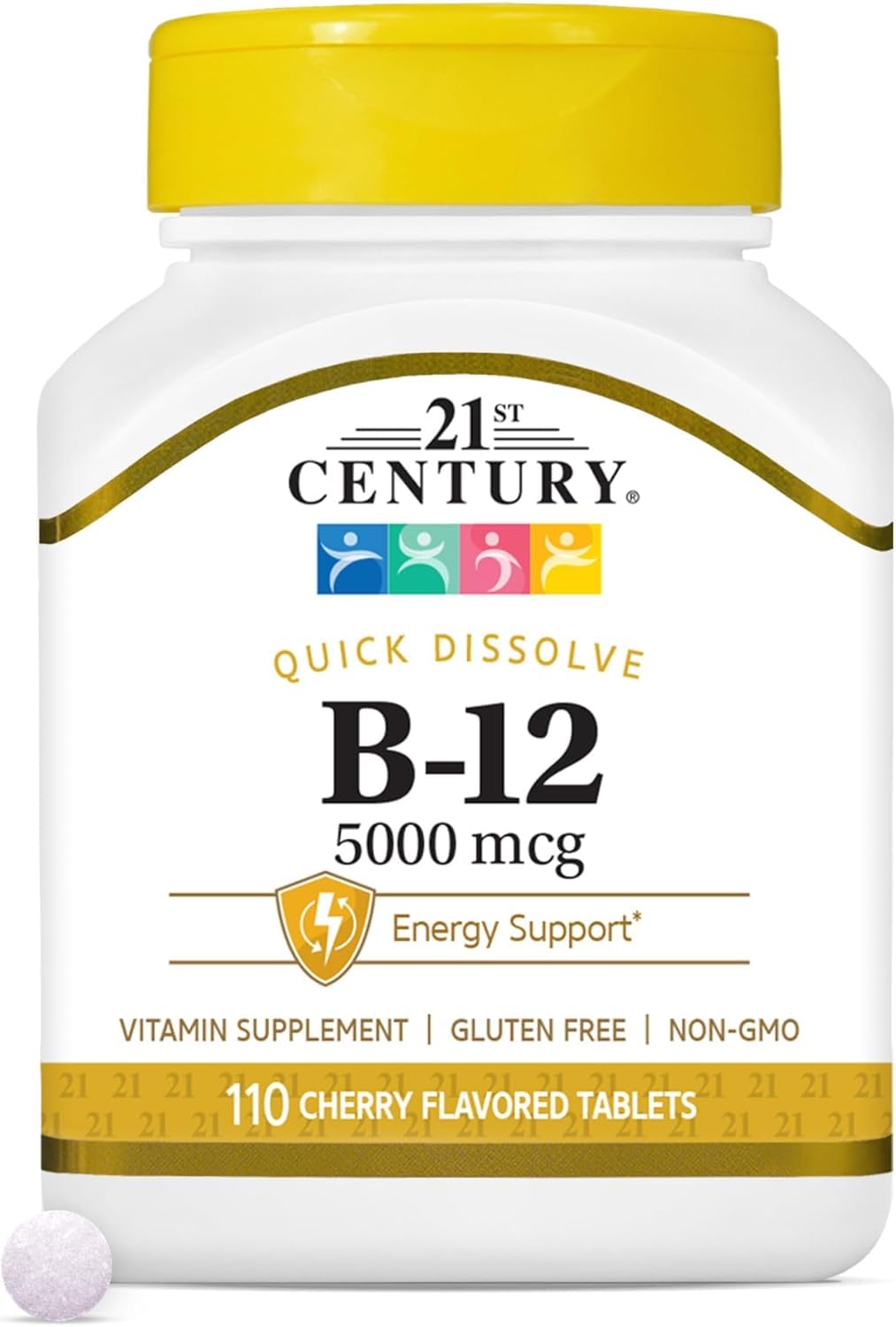 21st Century B-12 5000 mcg Tablets, 110 Tablets