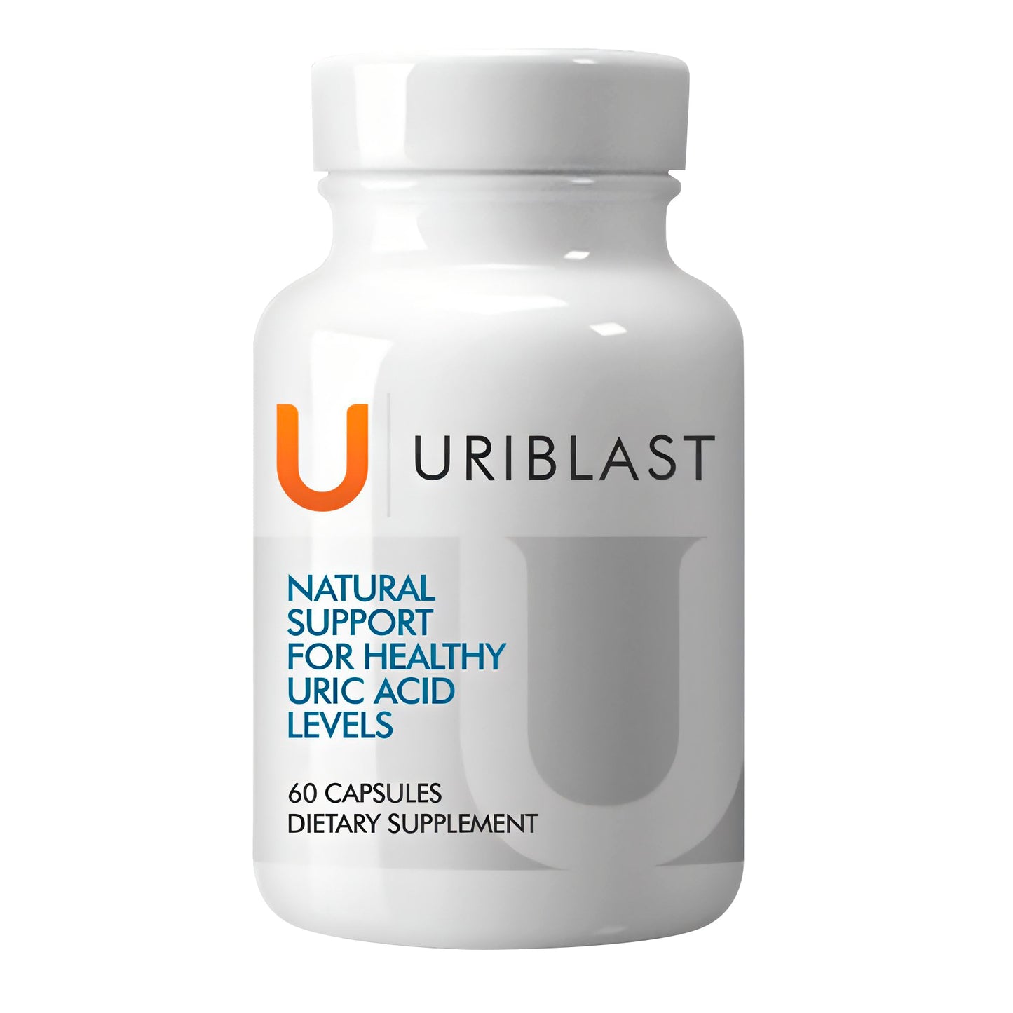 Uriblast Natural Uric Acid Support Supplement Capsules 60 Count