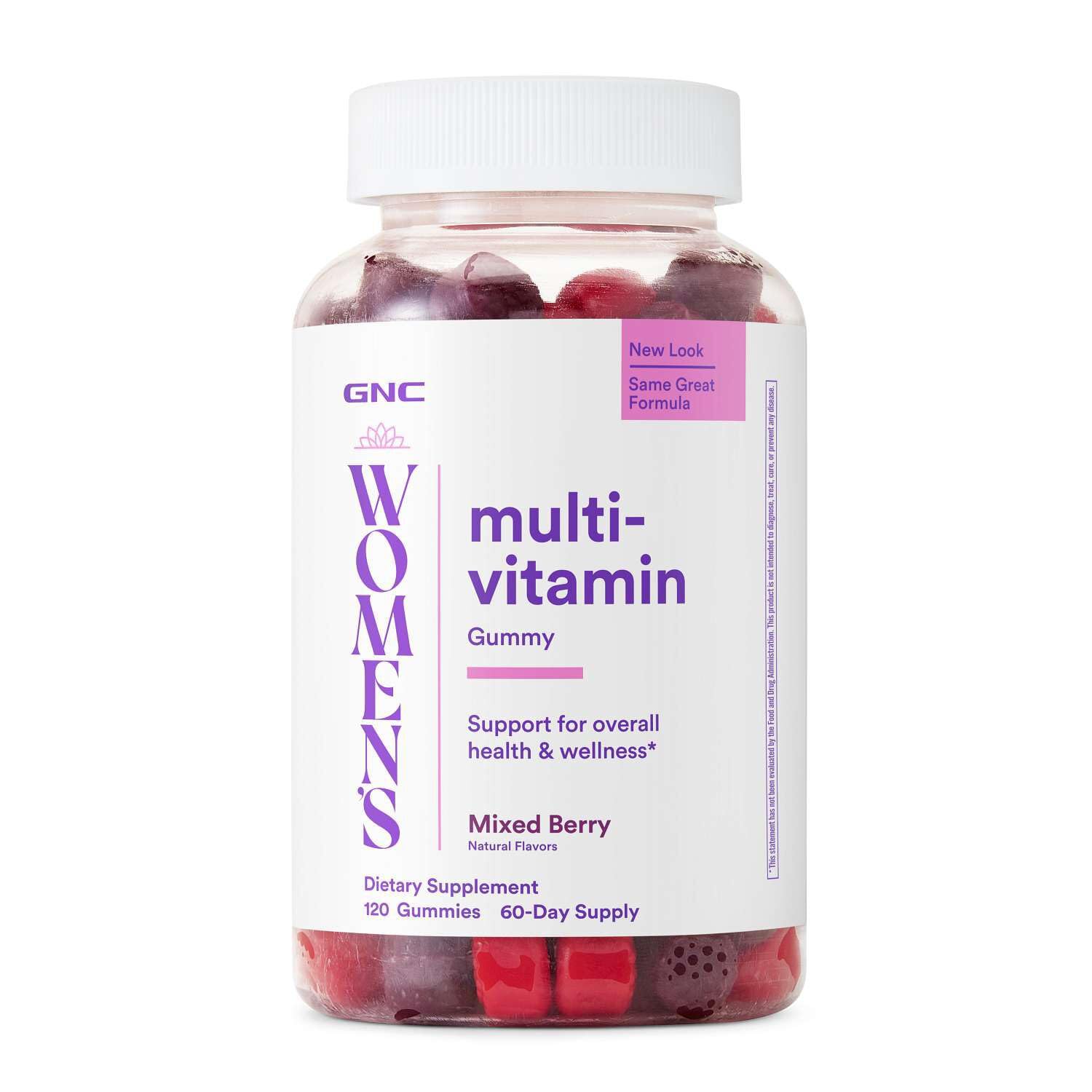 GNC Women's Multi-Vitamin Gummy, 120 Count