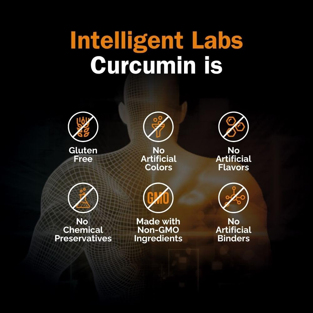Intelligent Labs Curcumin Turmeric Extract 1000mg Capsule 120 Count