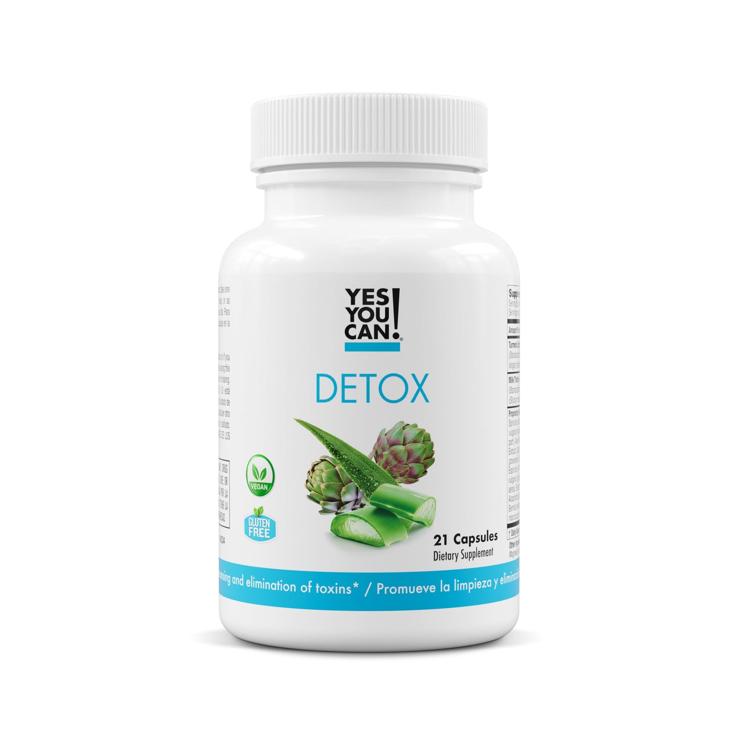 Yes You Can! Natural Detox Pills Capsule, 21 Count