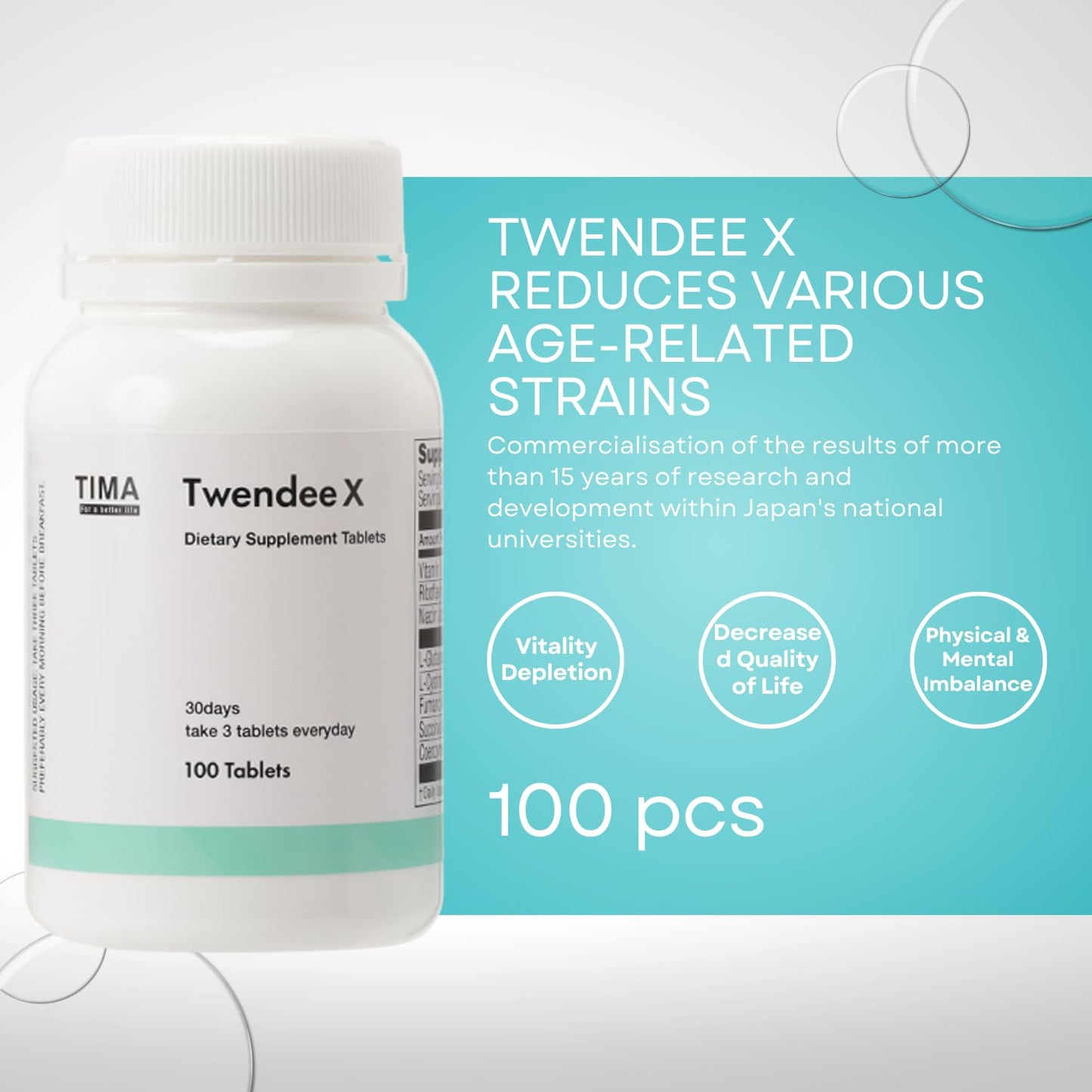 TWENDEE X 100 Tablets