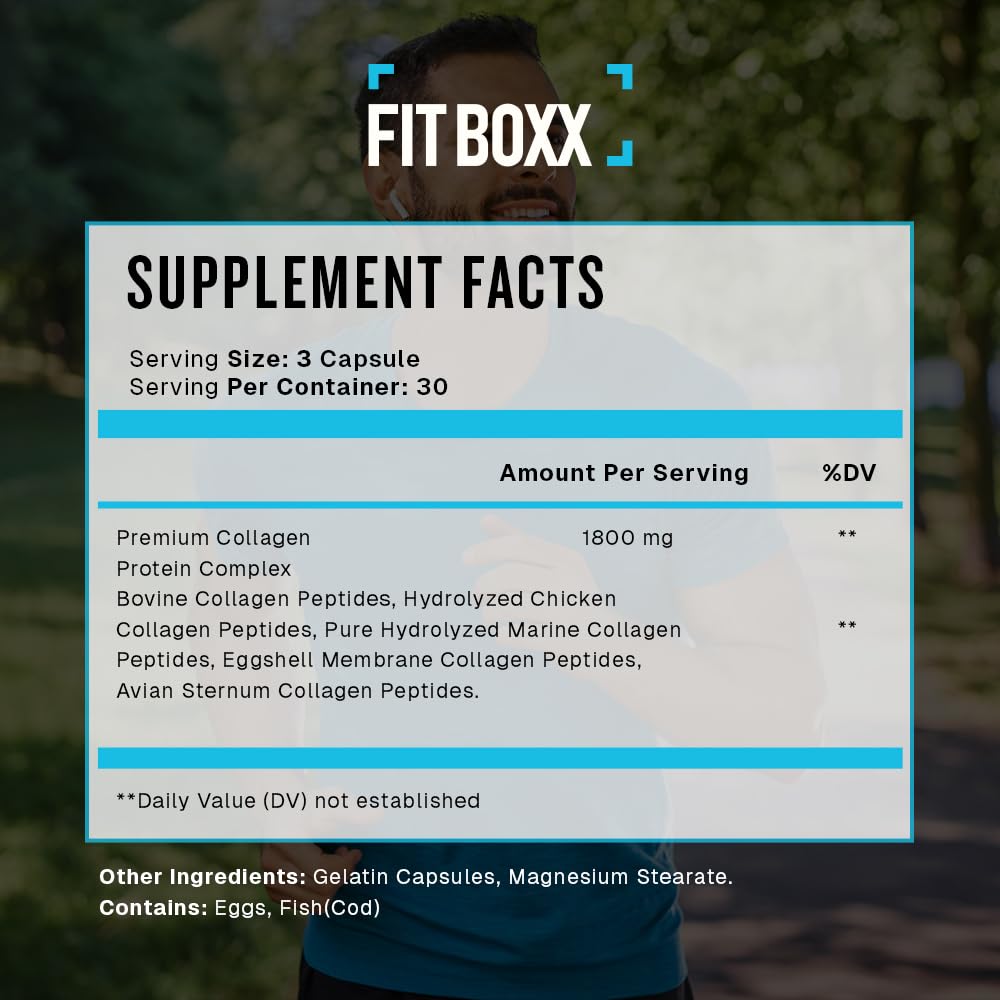 Fit Boxx Collagen5X Complete Capsules 90