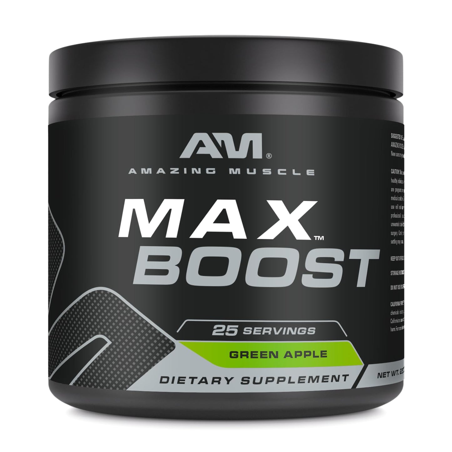 Amazing Muscle Max Boost Pre-Workout Powder 8.8 Ounce