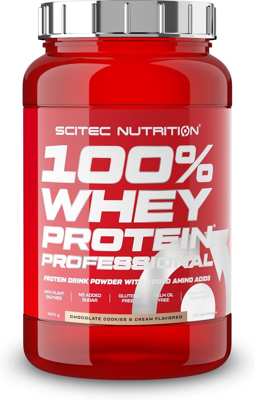 Scitec Nutrition 100% Whey Professional Whey Protein Powder, 920 g