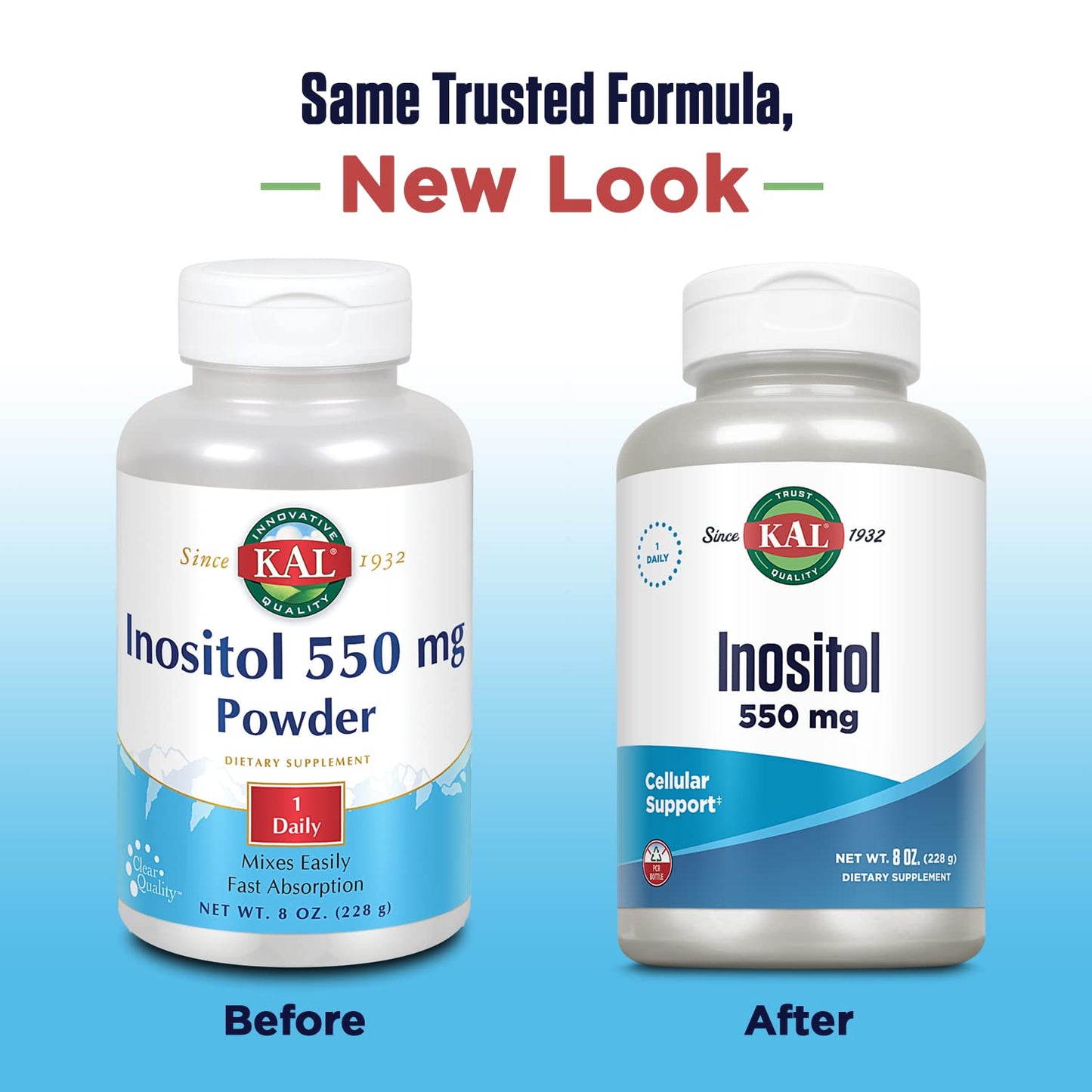KAL Inositol Powder 550mg, 8 oz