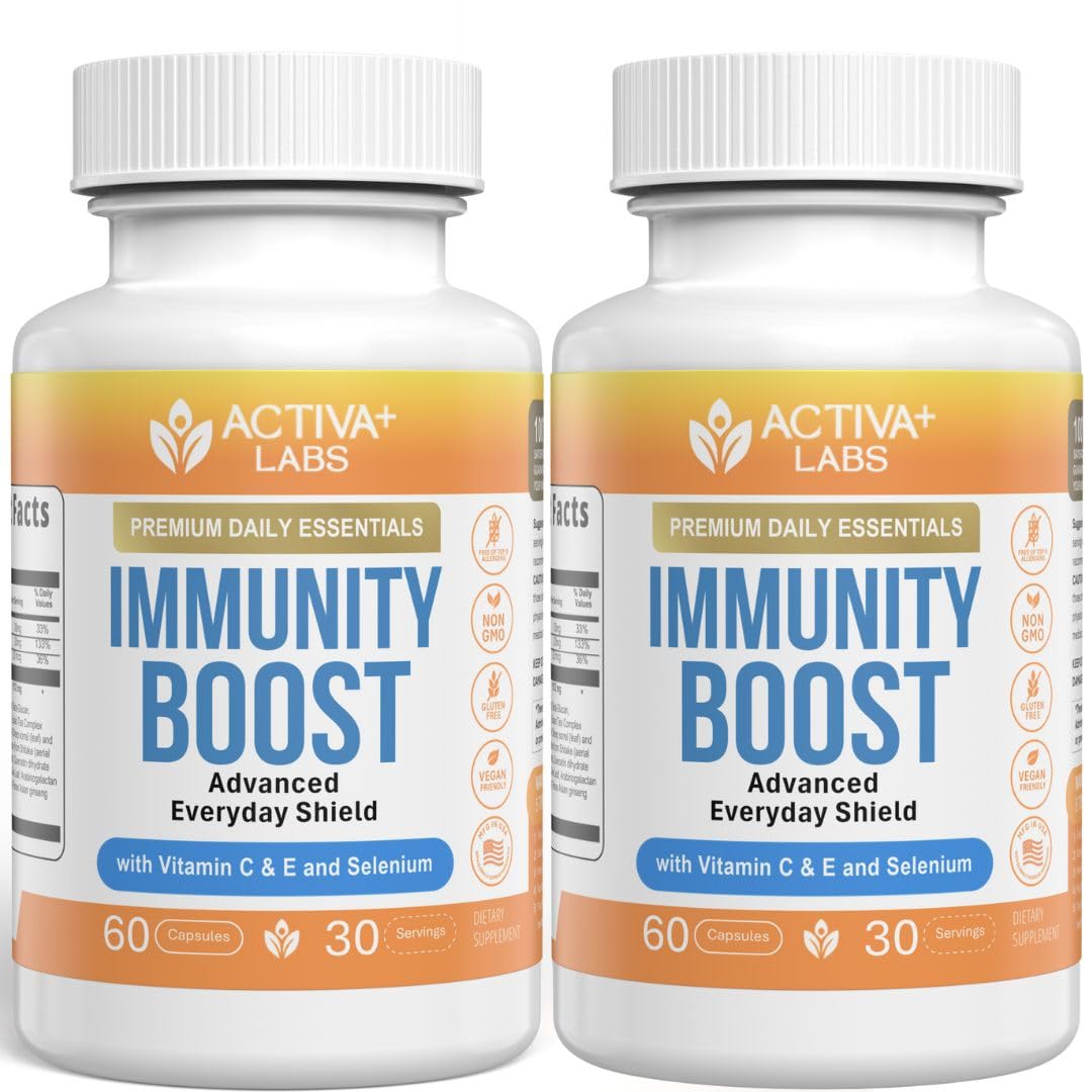 Activa Labs Immunity Boost Immune Support Supplement Capsules, 120 Count