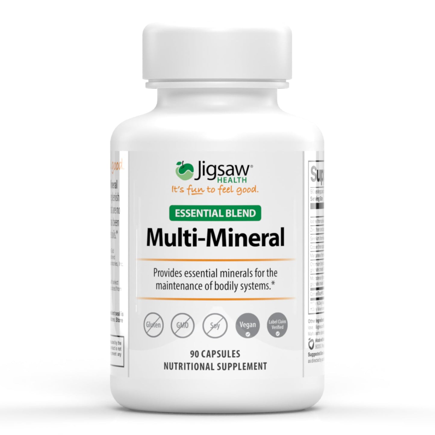Jigsaw Health Multi-Mineral Essential Blend Capsule, 90 Count