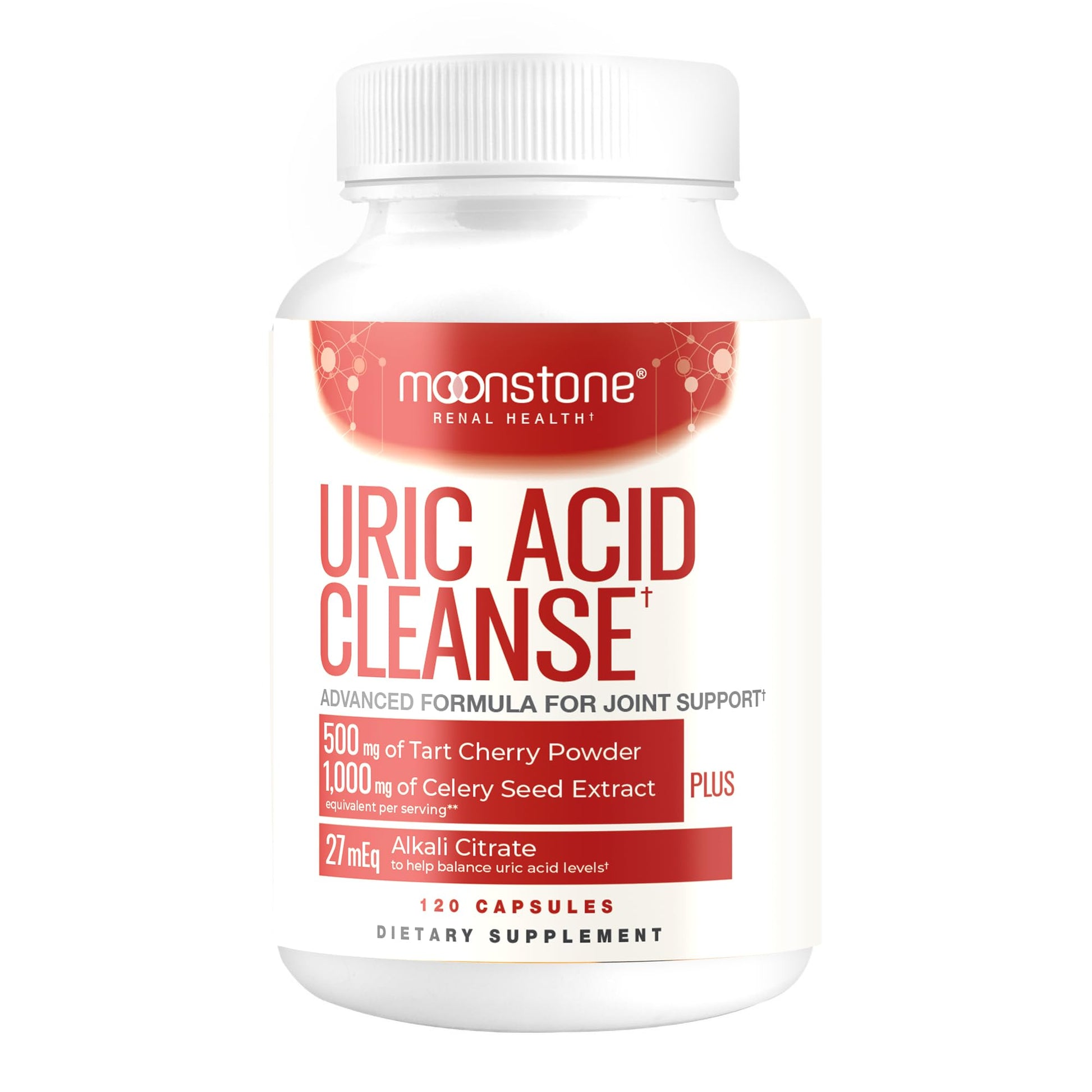 Moonstone Uric Acid Cleanse Capsule 120 Count