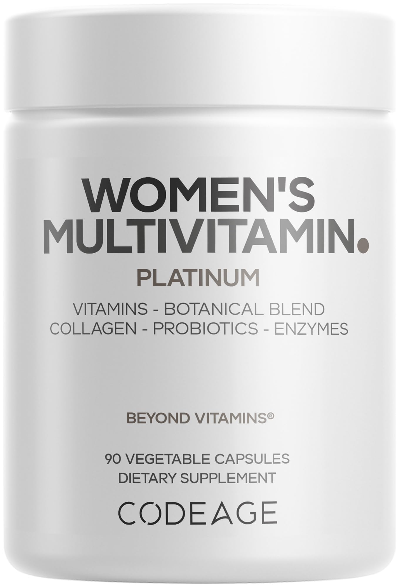 Codeage Women's Multivitamin Platinum Capsules, 90 Capsules