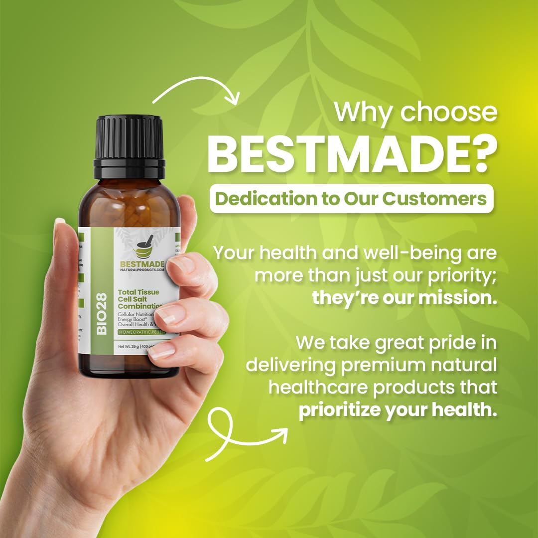 Bestmade Naturalproducts.com Total Tissue Cell Salt Mineral Combination BIO28 Tablets 300