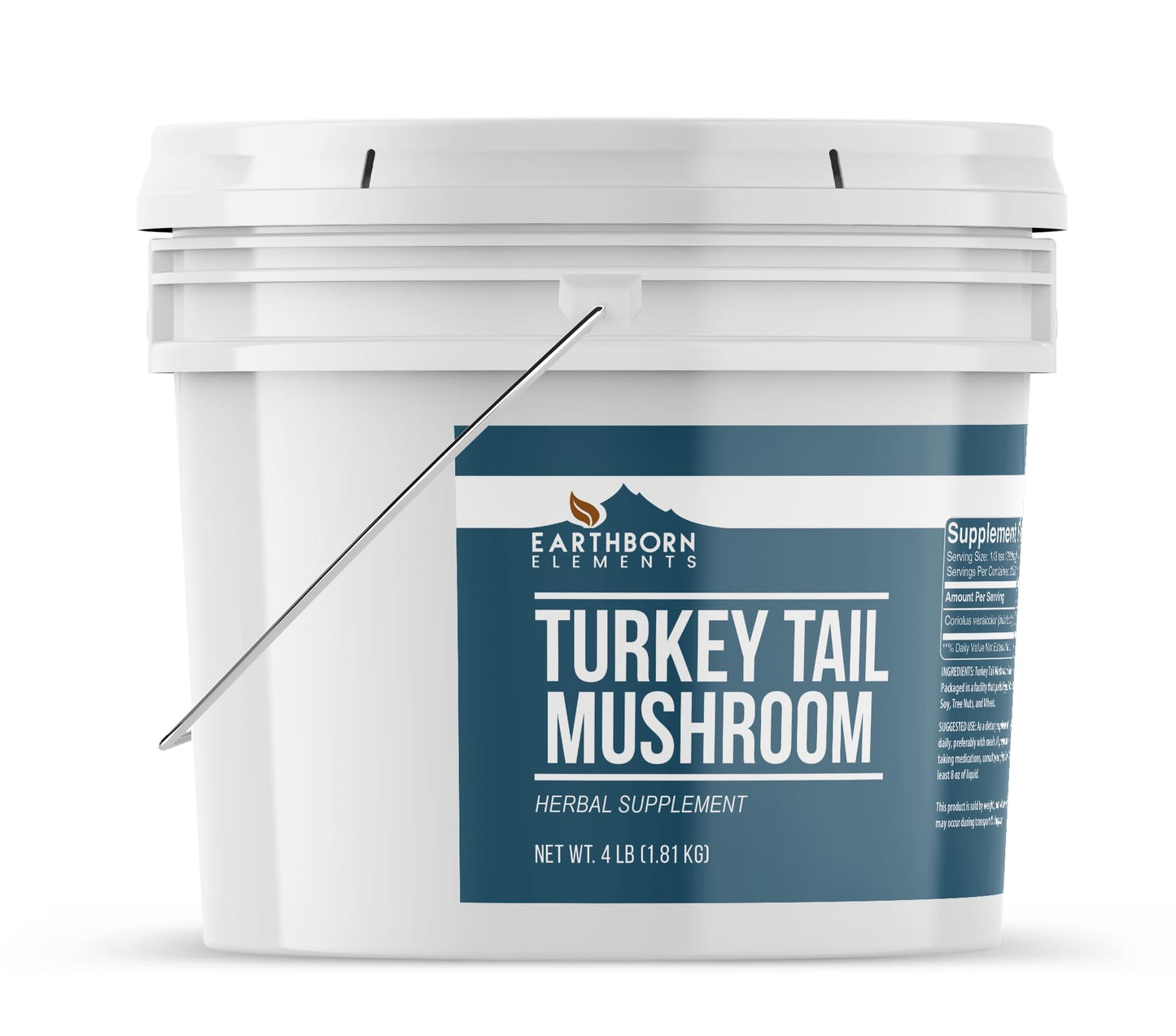 Earthborn Elements Turkey Tail Mushroom Powder 63.35000000000001 oz