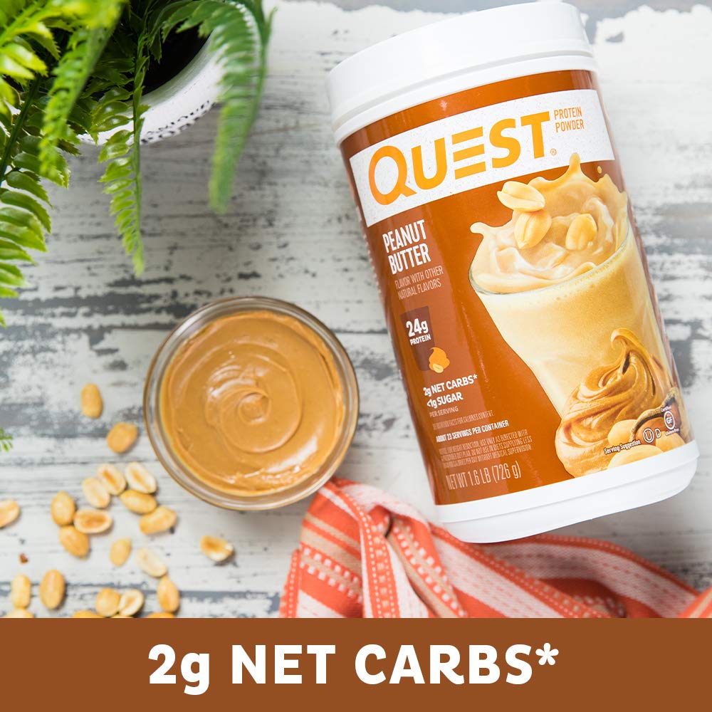 Quest Peanut Butter Protein Powder, 25.6 oz