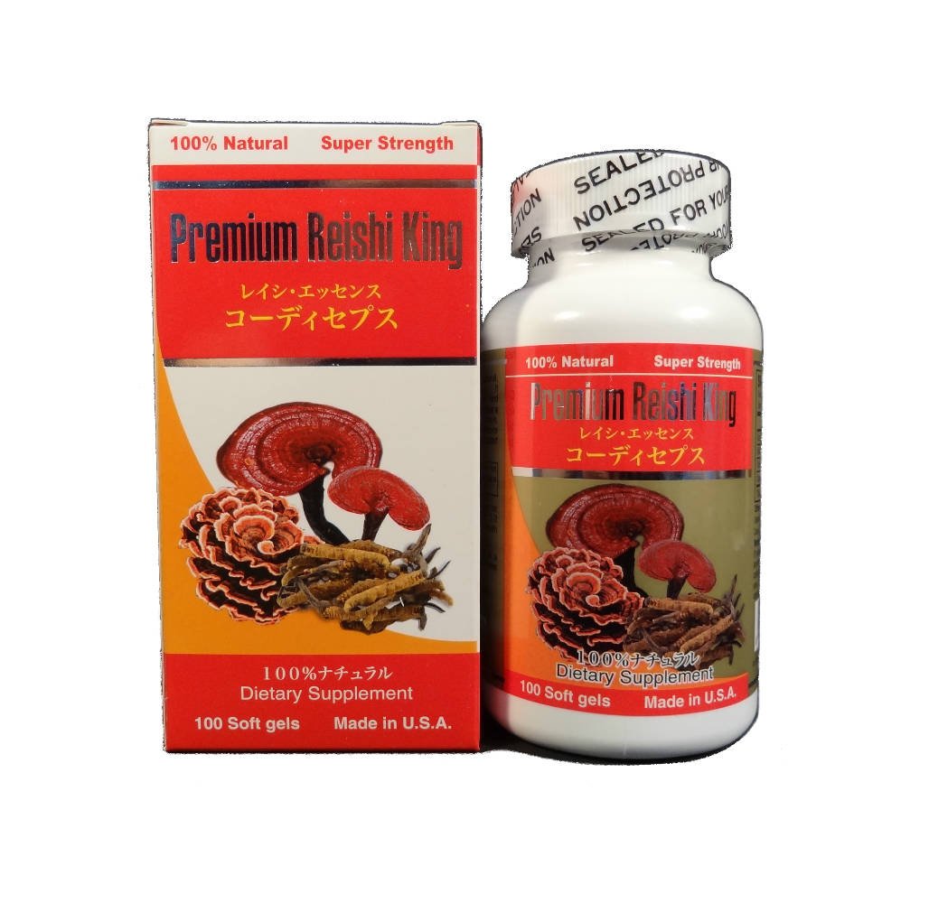 Greenwood Premium Reishi King Softgels 100