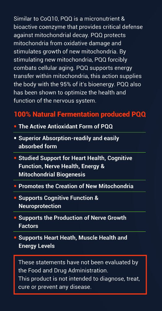 Extreme V, Inc NaturalPQQ Capsule 1 Count