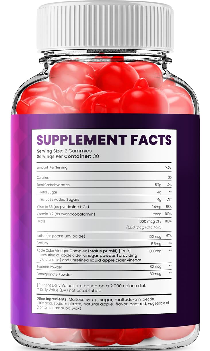Indelo TropiKeto Keto ACV Gummies, 300 Gummies