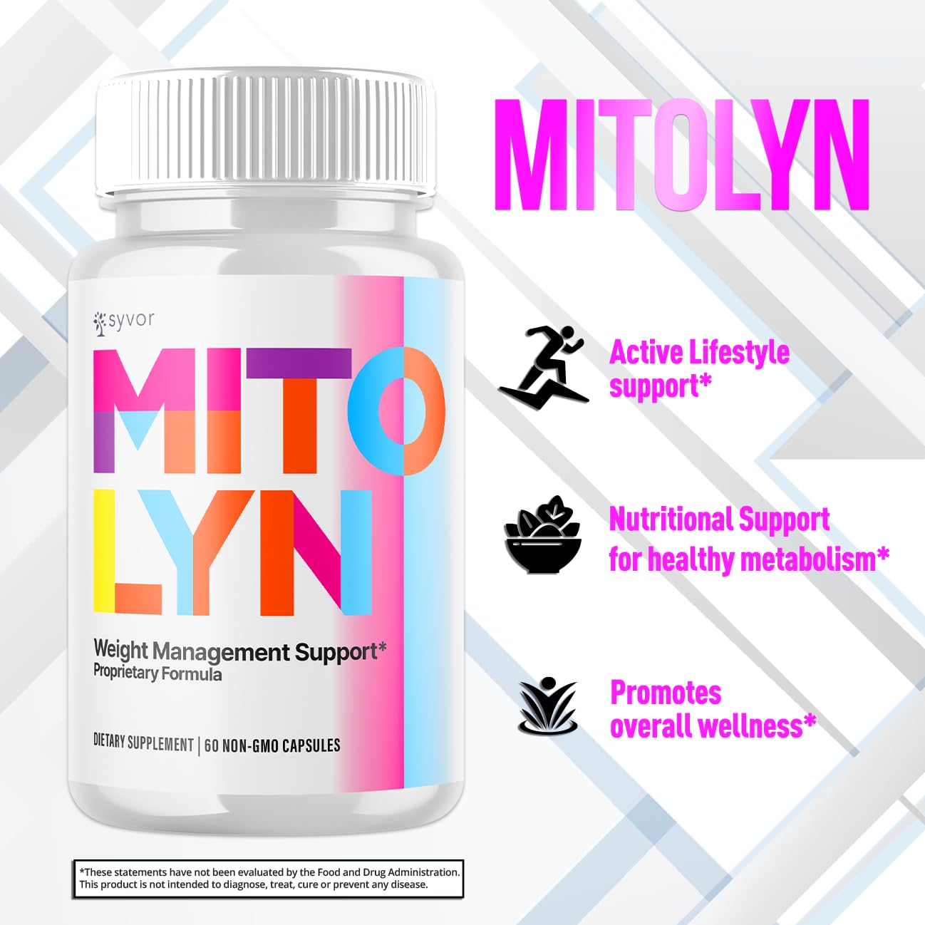 Syvor Mitolyn Capsules, 60 Capsules